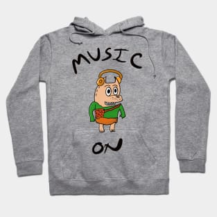 Music Dog Hoodie